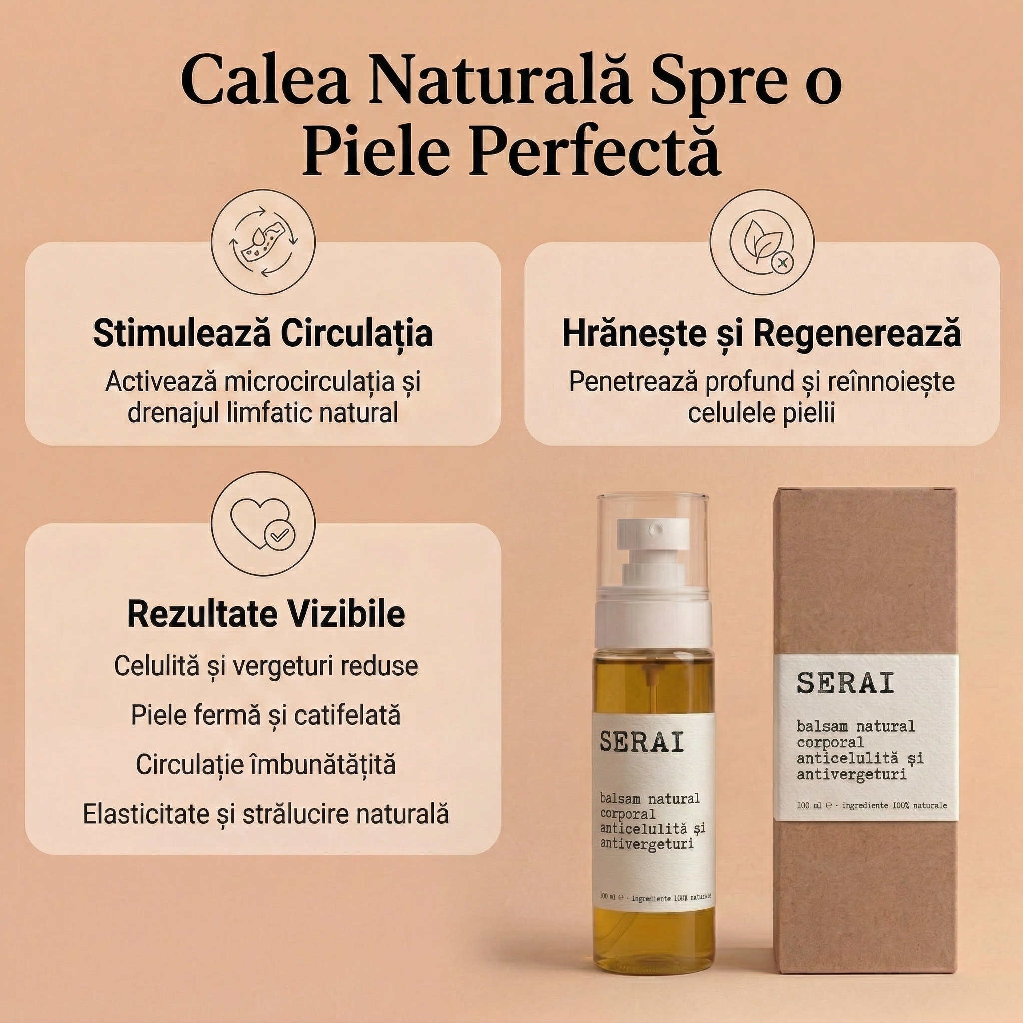 Balsam Natural Corporal Anticelulită & Antivergeturi