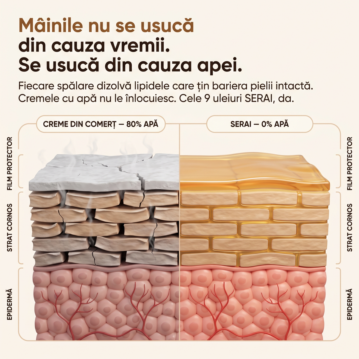 Crema Naturală pentru Maini