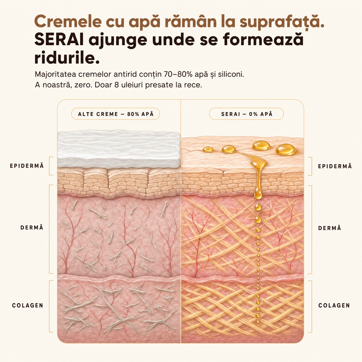 Cremă Naturală Antirid