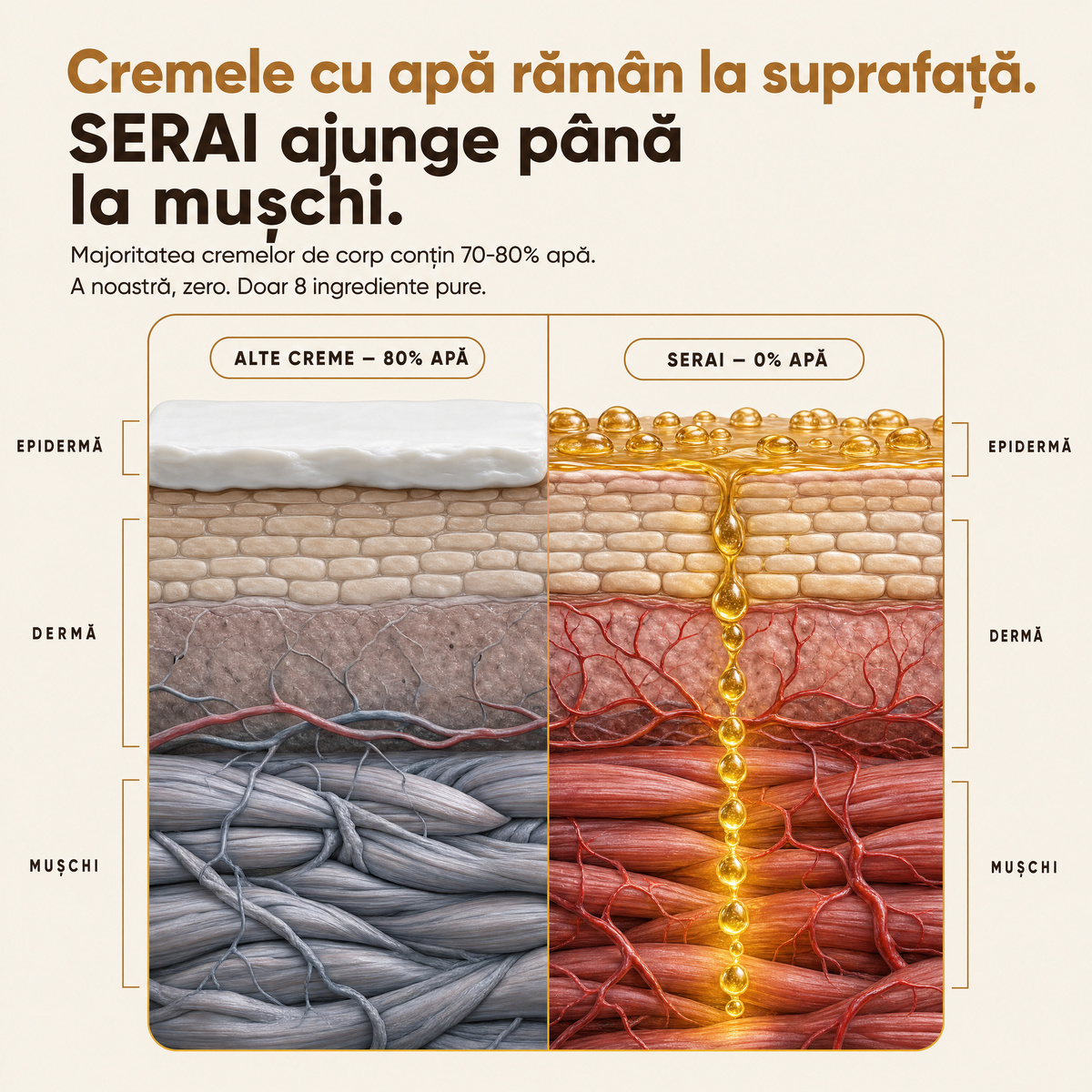 Cremă Naturală pentru Corp