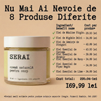 Cremă Naturală pentru Corp