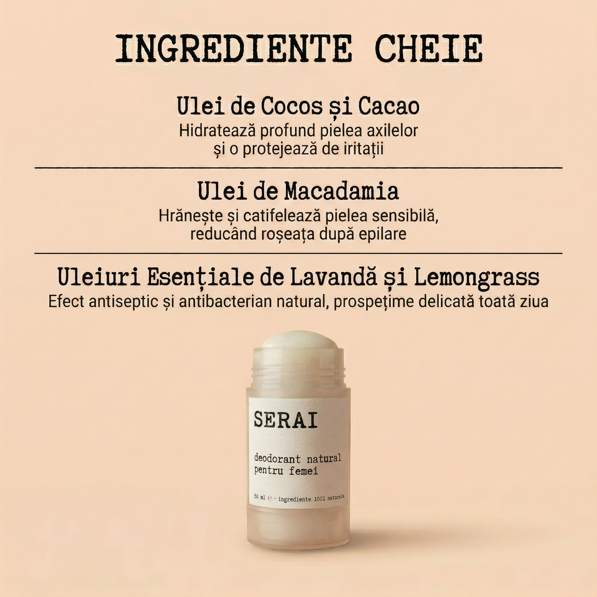 Deodorant Natural pentru Femei