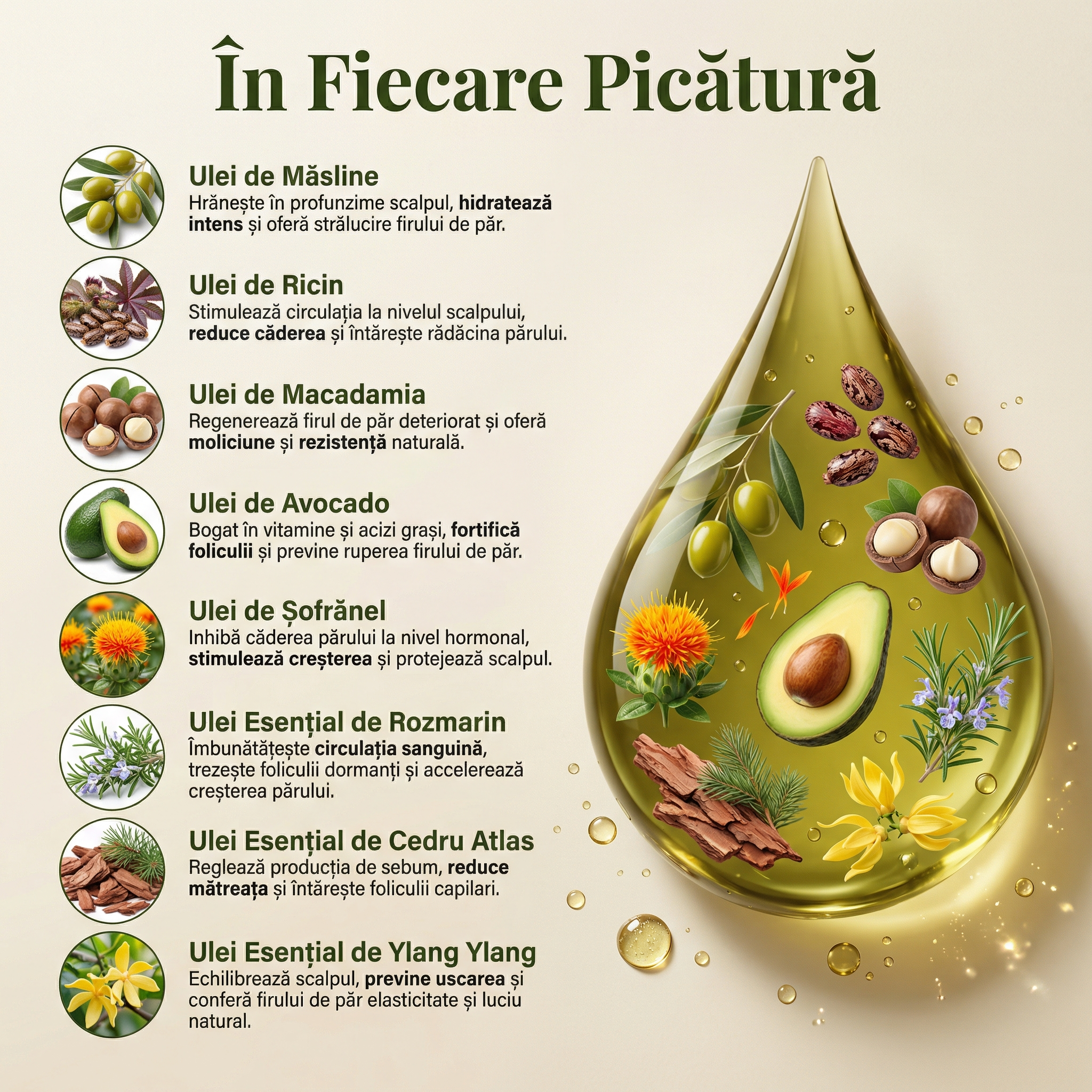 Balsam Natural Anticăderea Părului