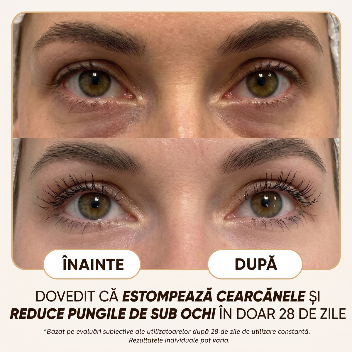 Cremă Naturală Anticearcăne