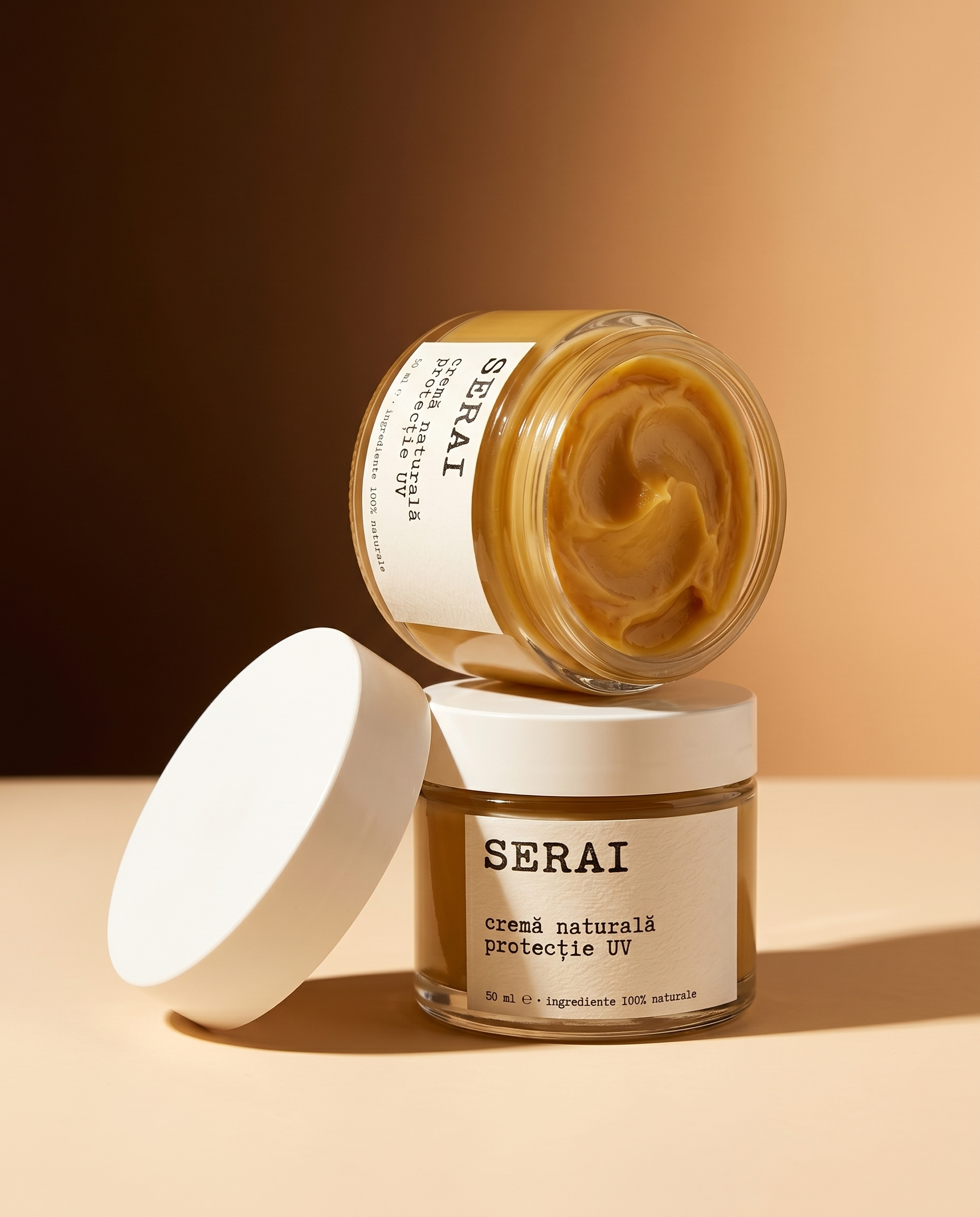 Cremă Naturală de Zi cu Protecție UV