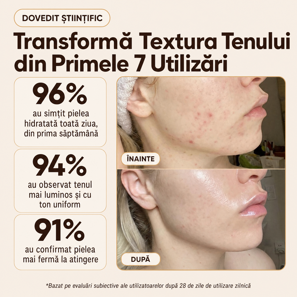 Cremă Naturală de Zi cu Protecție Solară
