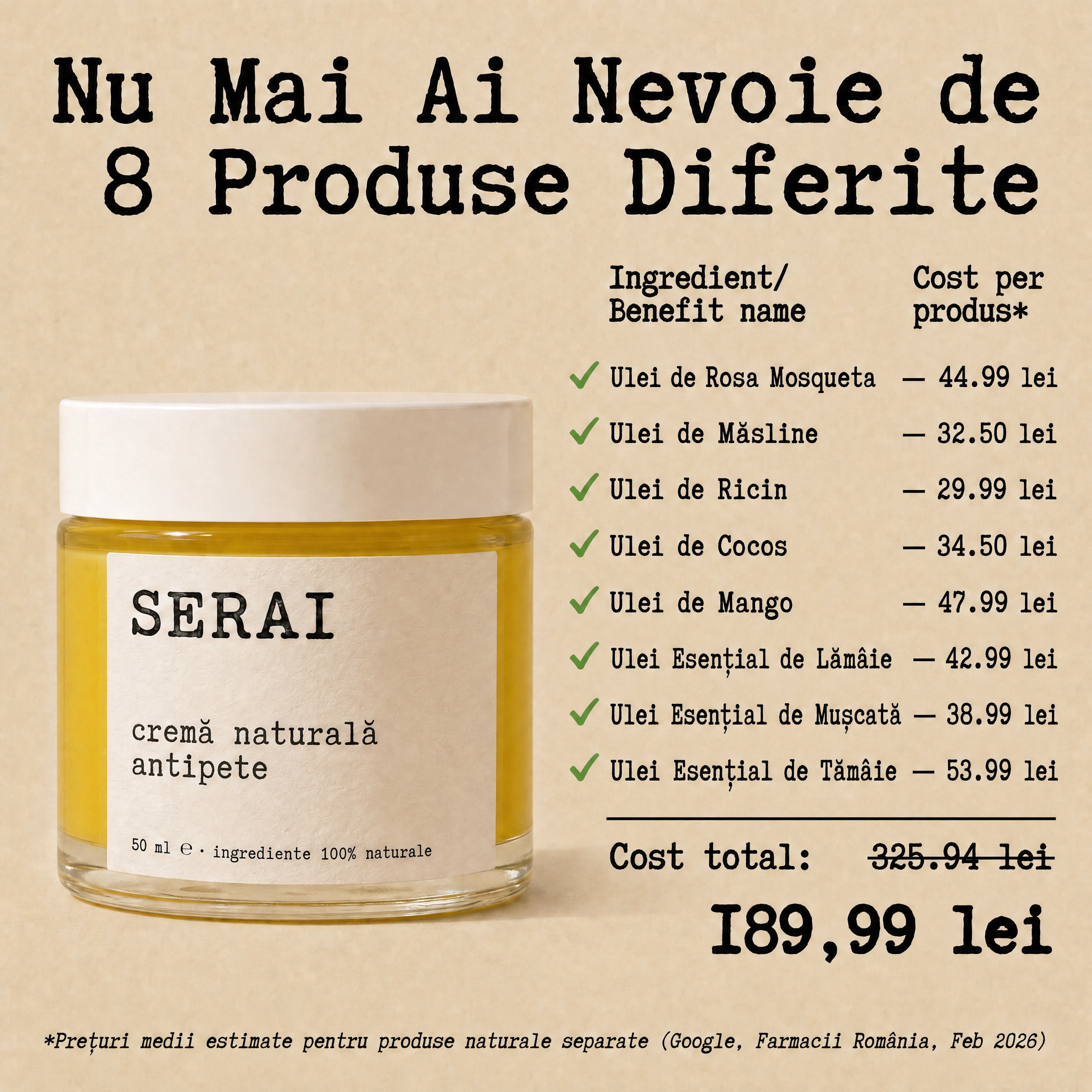 Crema Naturală Antipete