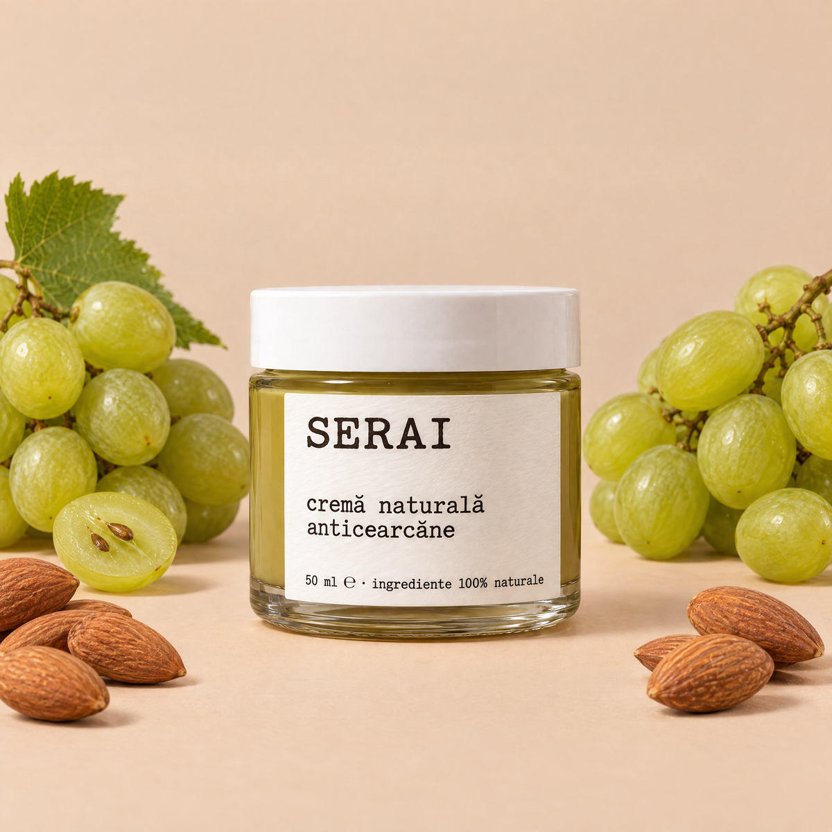 Cremă Naturală Anticearcăne